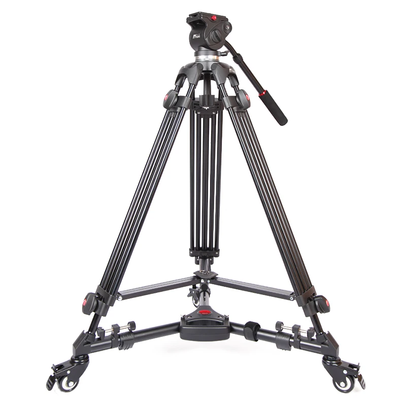 

DHL PROGO JIEYANG JY0508 JY-0508 8KG Professional Camera Tripod Video Tripod/Dslr VIDEO Tripod Fluid Head Damping for video