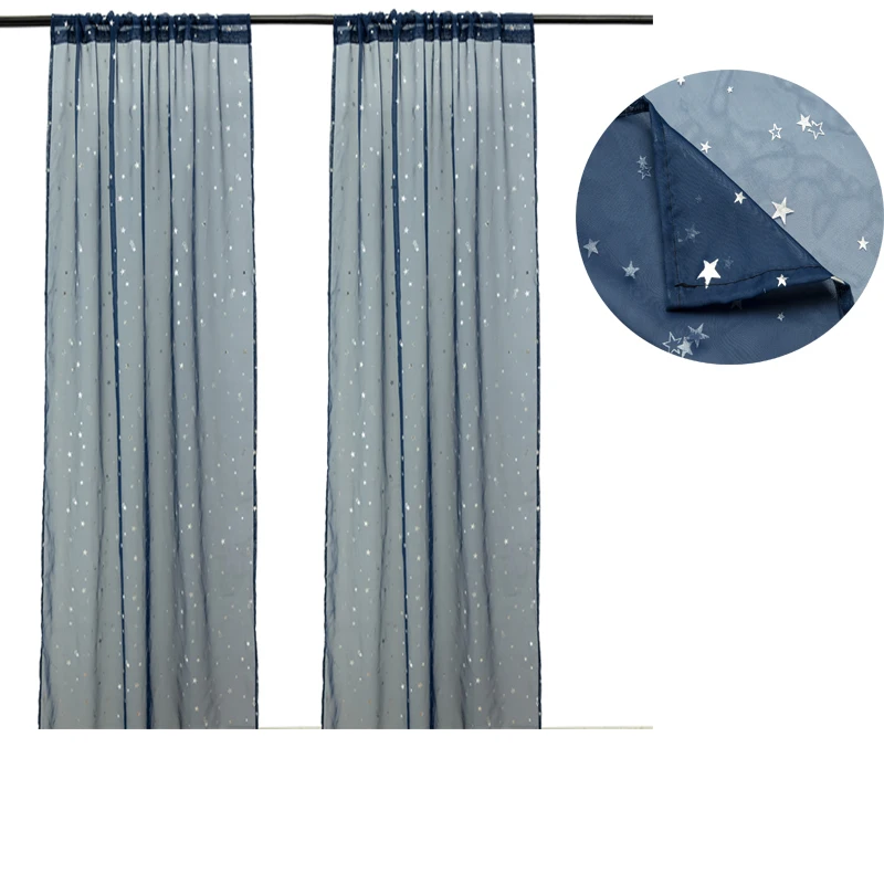 1pc Curtains 5 Colors 2m Solid Color Curtains Stars Pattern Micro Light Decorative Home Essential Tools
1pc Curtains 5 Colors 2m Solid Color Curtains Stars Pattern Micro Light Decorative Home Essential Tools