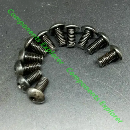 M5*10 Button Head Socket Bolts for HyperCube Evolution 3D Printed Parts Silvery or Black Color
M5*10 Button Head Socket Bolts for HyperCube Evolution 3D Printed Parts Silvery or Black Color