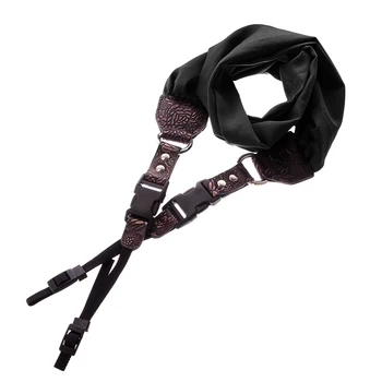Black Universal Scarf Camera Belt Neck Shoulder Straps for Canon Nikon Sony Fujifilm Panasonic Pentax DSLR
Black Universal Scarf Camera Belt Neck Shoulder Straps for Canon Nikon Sony Fujifilm Panasonic Pentax DSLR