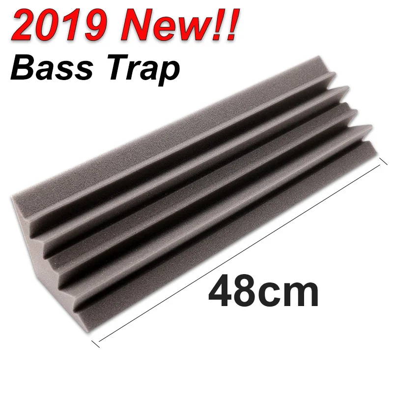 4.7" x 4.7" x 18.8" Wall Corner Bass Trap Studio Panel Sound Absorbing Acoustic Foam Sound Absorption Treatment
4.7" x 4.7" x 18.8" Wall Corner Bass Trap Studio Panel Sound Absorbing Acoustic Foam Sound Absorption Treatment