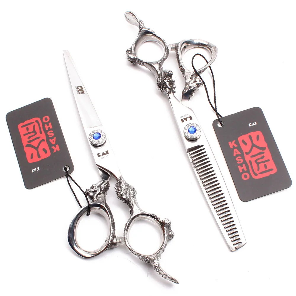5.5In. 16cm 440C Kasho Shiny Professional Hairdressing Scissors Thinning Scissors Salon Cutting Shears Salon Hair Scissors H9004
5.5In. 16cm 440C Kasho Shiny Professional Hairdressing Scissors Thinning Scissors Salon Cutting Shears Salon Hair Scissors H9004