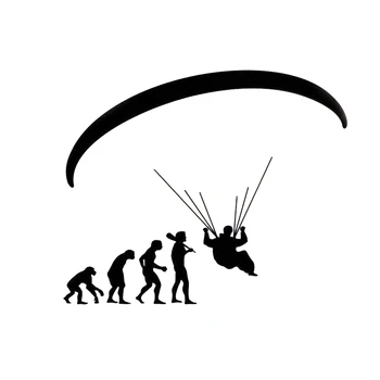 15.9*13.2CM Fashion Human Evolution Paragliding Car Stickers Cartoon Motorcycle Vinyl Decals Black/Silver
15.9*13.2CM Fashion Human Evolution Paragliding Car Stickers Cartoon Motorcycle Vinyl Decals Black/Silver