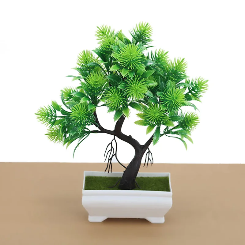 Artificial Pine Tree Bonsai Plastic Fake Potted Plant for Home Indoor Balcony Parlor Decoration Supplies AEL006
Artificial Pine Tree Bonsai Plastic Fake Potted Plant for Home Indoor Balcony Parlor Decoration Supplies AEL006