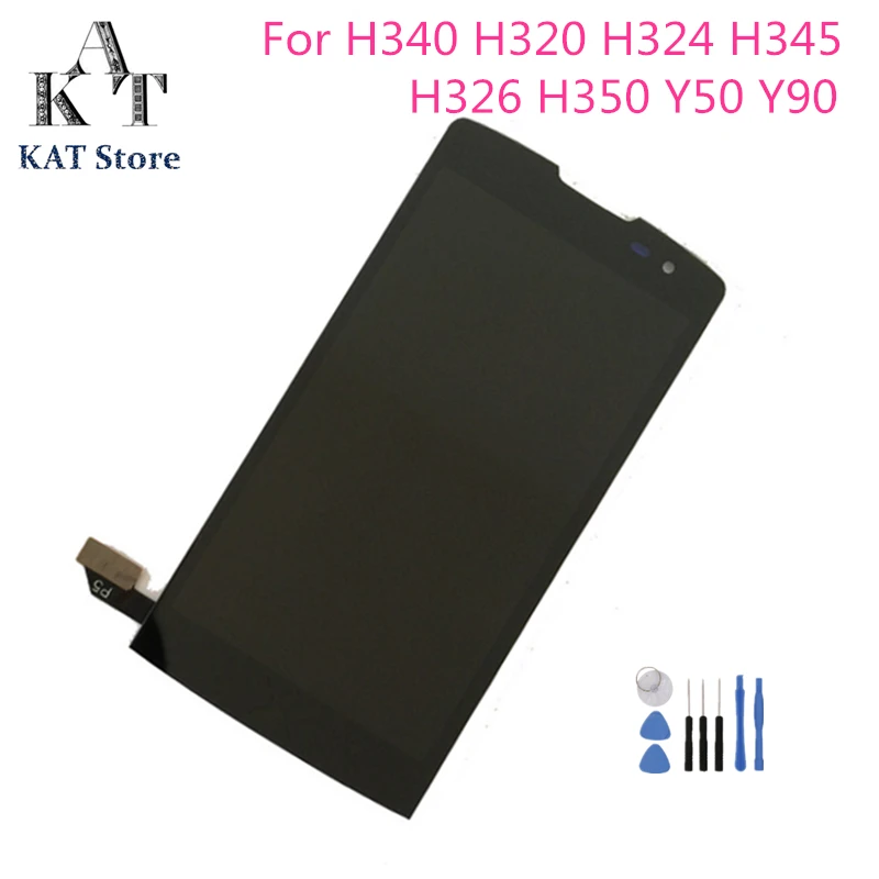 4.5" Original LCD Display Touch Screen For LG H340 H320 H324 H345 Y90 H326 Y50 H350 LCD Digitizer Assembly With Frame Gift Tools
4.5" Original LCD Display Touch Screen For LG H340 H320 H324 H345 Y90 H326 Y50 H350 LCD Digitizer Assembly With Frame Gift Tools