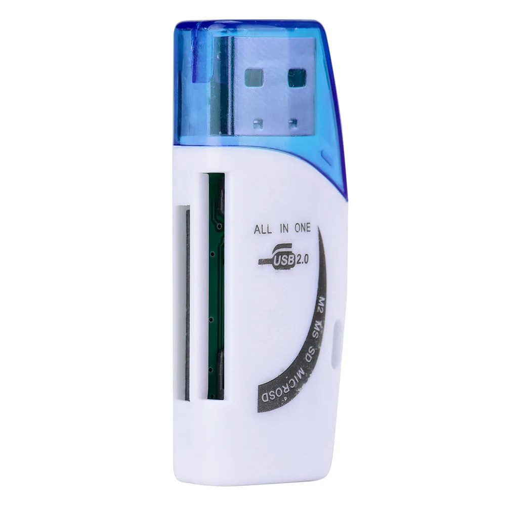 Computer Accessories Card Reader For Micro SD SDHC TF M2 MMC MS PRO DUO All in 1 USB 2.0 Multi Memory Card Reader for PC L0226
Computer Accessories Card Reader For Micro SD SDHC TF M2 MMC MS PRO DUO All in 1 USB 2.0 Multi Memory Card Reader for PC L0226