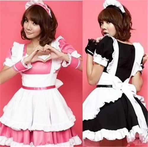 Pink/Black Maids Cosplay Uniform Costume Sexy Halloween Costume Women Dress Cartoon COS Clothing
Pink/Black Maids Cosplay Uniform Costume Sexy Halloween Costume Women Dress Cartoon COS Clothing