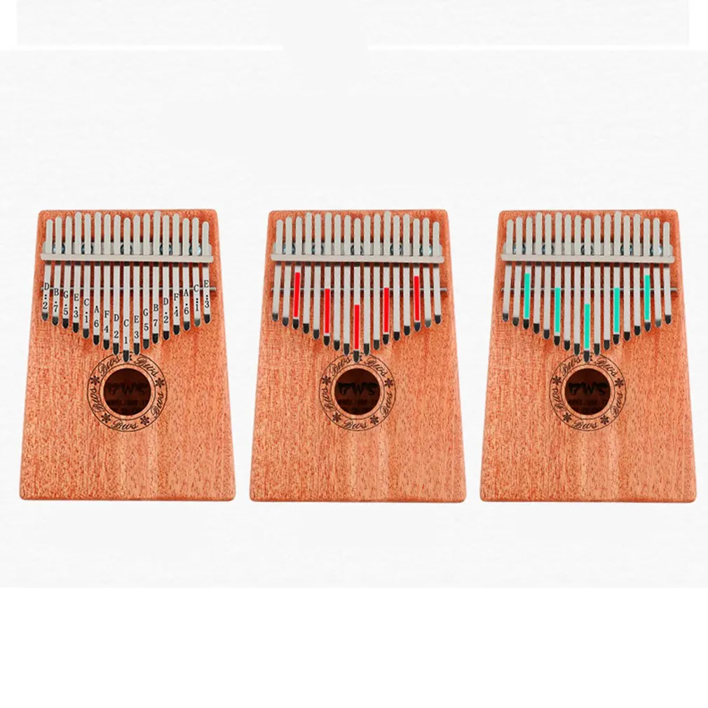 17 Key Kalimba Mahogany Thumb Piano Solid Wood Thumb Piano Finger Mini Keyboard Portable Instrument for Beginners
17 Key Kalimba Mahogany Thumb Piano Solid Wood Thumb Piano Finger Mini Keyboard Portable Instrument for Beginners
