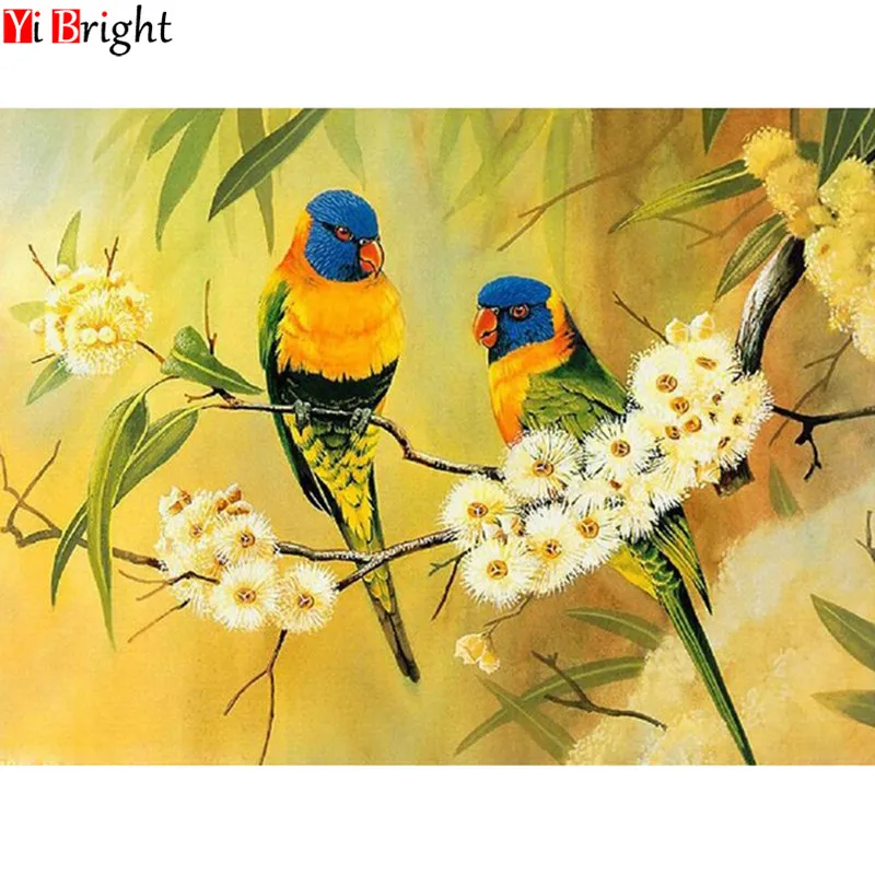 new Diamond embroidery crystal full diamond sets unfinish decorative diy diamond painting cross stitch Parrots and flowers XY1
new Diamond embroidery crystal full diamond sets unfinish decorative diy diamond painting cross stitch Parrots and flowers XY1