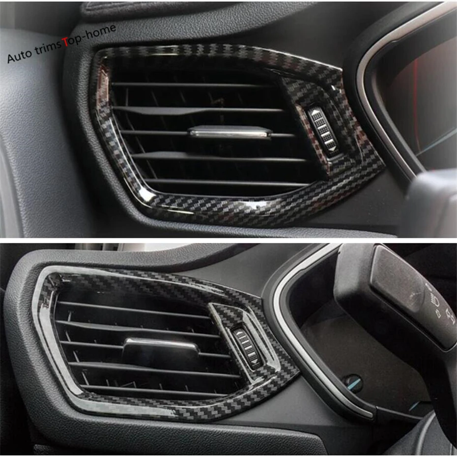Yimaautotrims Side Air Conditioning AC Outlet Vent Cover Trim Fit For Ford Focus 2019 Matte Carbon Fiber Look Interior Mouldings
Yimaautotrims Side Air Conditioning AC Outlet Vent Cover Trim Fit For Ford Focus 2019 Matte Carbon Fiber Look Interior Mouldings
