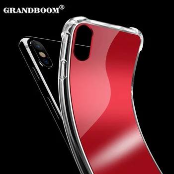 500pcs Luxury Mirror Air Cushion Protect Case For iPhone XS Max XR X 8 7 Plus 6 6S Hard Acrylic Back Soft TPU Shockproof Cover
500pcs Luxury Mirror Air Cushion Protect Case For iPhone XS Max XR X 8 7 Plus 6 6S Hard Acrylic Back Soft TPU Shockproof Cover