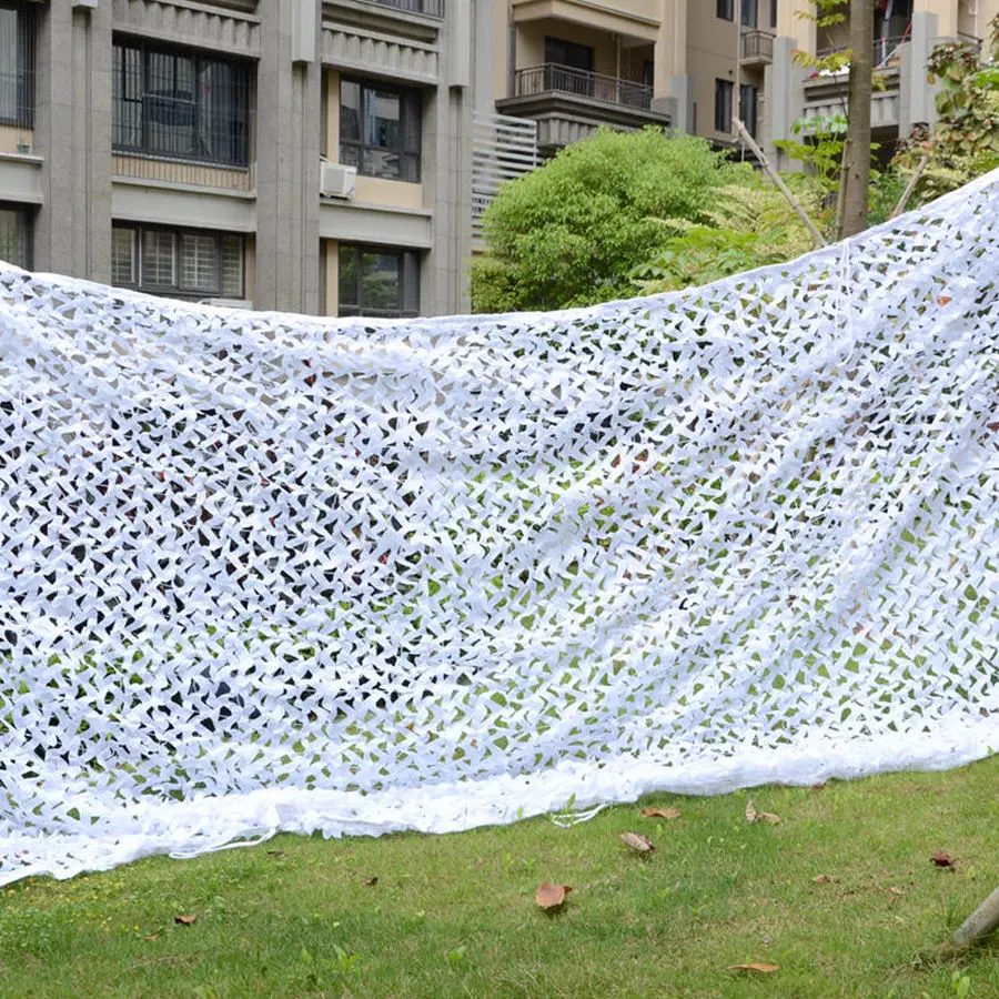 LOOGU EM 2M*3M White Camouflage With Mesh Camo Netting Blinds Car Tent Great For Sunshade Camping Shooting Hunting Accessories
LOOGU EM 2M*3M White Camouflage With Mesh Camo Netting Blinds Car Tent Great For Sunshade Camping Shooting Hunting Accessories