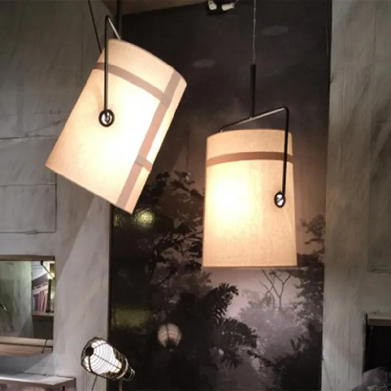 Postmodern Retro Restaurant Pendant Light Creative Fabric Shade Designer Dining Living Hanging Light Fixtures Free Shipping
Postmodern Retro Restaurant Pendant Light Creative Fabric Shade Designer Dining Living Hanging Light Fixtures Free Shipping