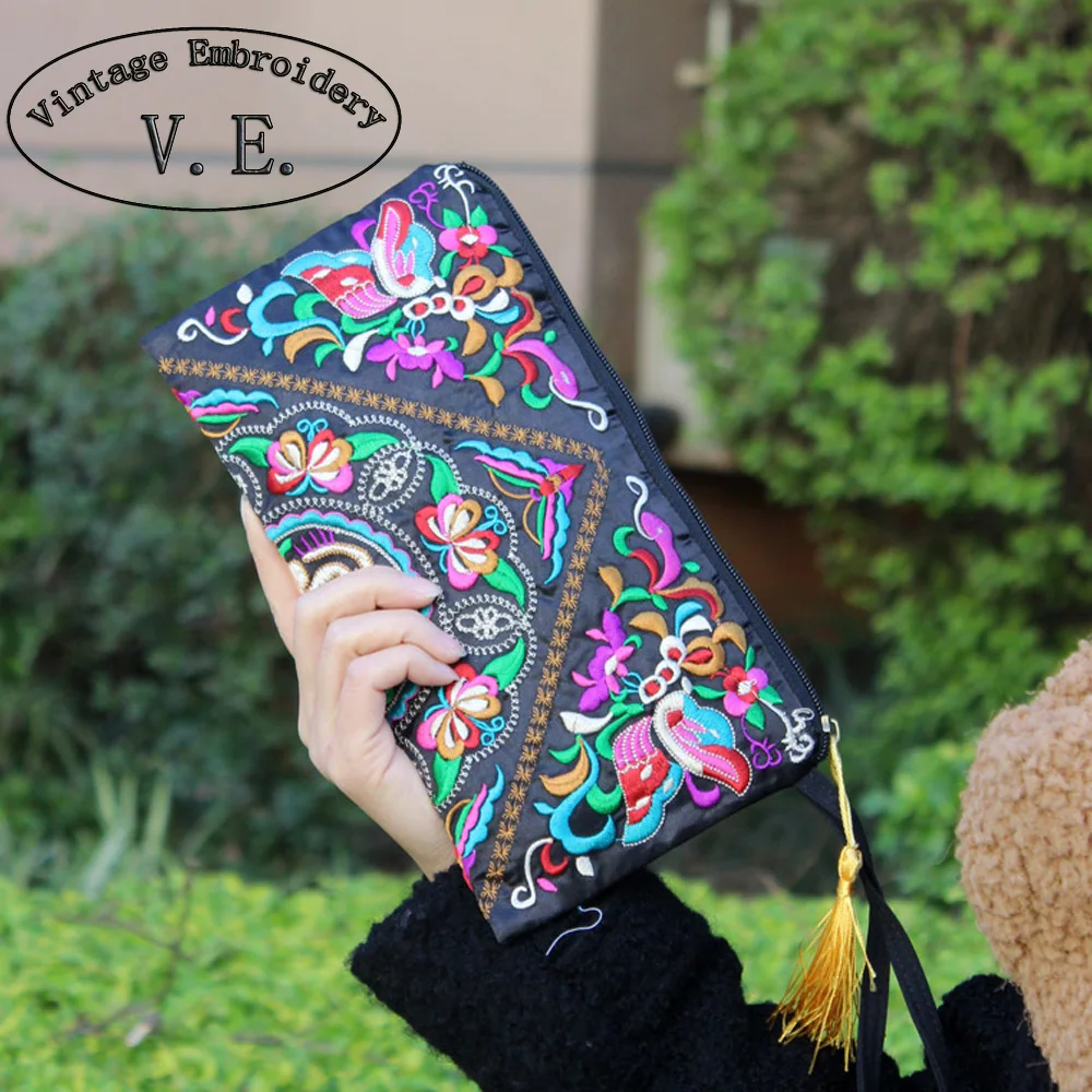 New Element National Trend Embroidery Bag Storage Bag Wallet Double Faced Embroidered Coin Purse Clutch Handbag
New Element National Trend Embroidery Bag Storage Bag Wallet Double Faced Embroidered Coin Purse Clutch Handbag