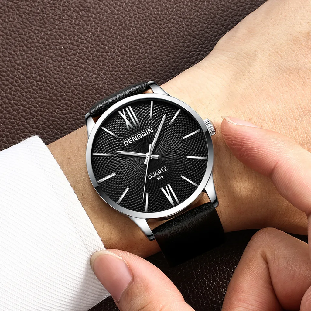 DISU Man Wrist Watch Luxury Quartz Military Stainless Steel Dial Leather Band wristwatch mens watches mens 2019 men watches 
DISU Man Wrist Watch Luxury Quartz Military Stainless Steel Dial Leather Band wristwatch mens watches mens 2019 men watches