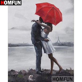 HOMFUN Full Square/Round Drill 5D DIY Diamond Painting "Couple umbrella" 3D Embroidery Cross Stitch 5D Home Decor A13293
HOMFUN Full Square/Round Drill 5D DIY Diamond Painting "Couple umbrella" 3D Embroidery Cross Stitch 5D Home Decor A13293