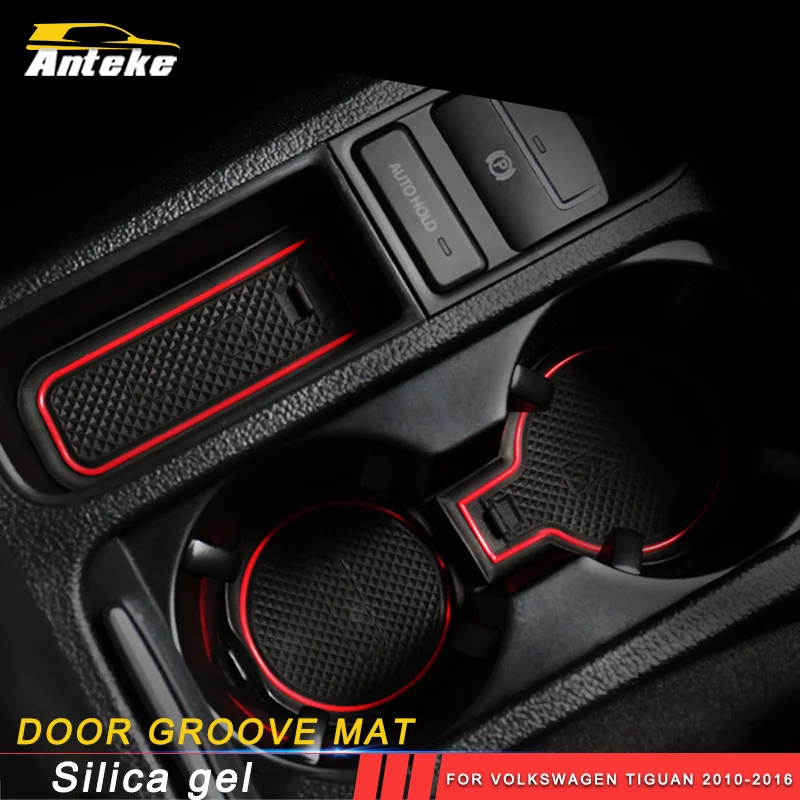ANTEKE Car Gate slot pad Door Groove Mat Automotive interior Non-slip mats for Volkswagen Tiguan 2010-2016
ANTEKE Car Gate slot pad Door Groove Mat Automotive interior Non-slip mats for Volkswagen Tiguan 2010-2016