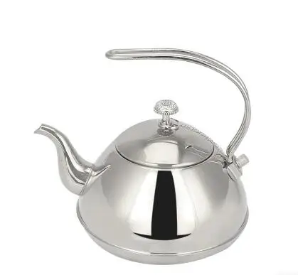 free shipping water kettle Wholesale price thick stainless steel pot teapot tea ware coffee cold hotel restaurants | Дом и сад