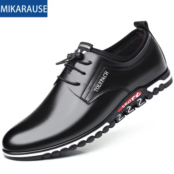 2019 New Men's Genuine Leather Shoes Mens Slip-on Comfortable Business Working Trending Loafers Man Casual Travel Office Shoes
2019 New Men's Genuine Leather Shoes Mens Slip-on Comfortable Business Working Trending Loafers Man Casual Travel Office Shoes