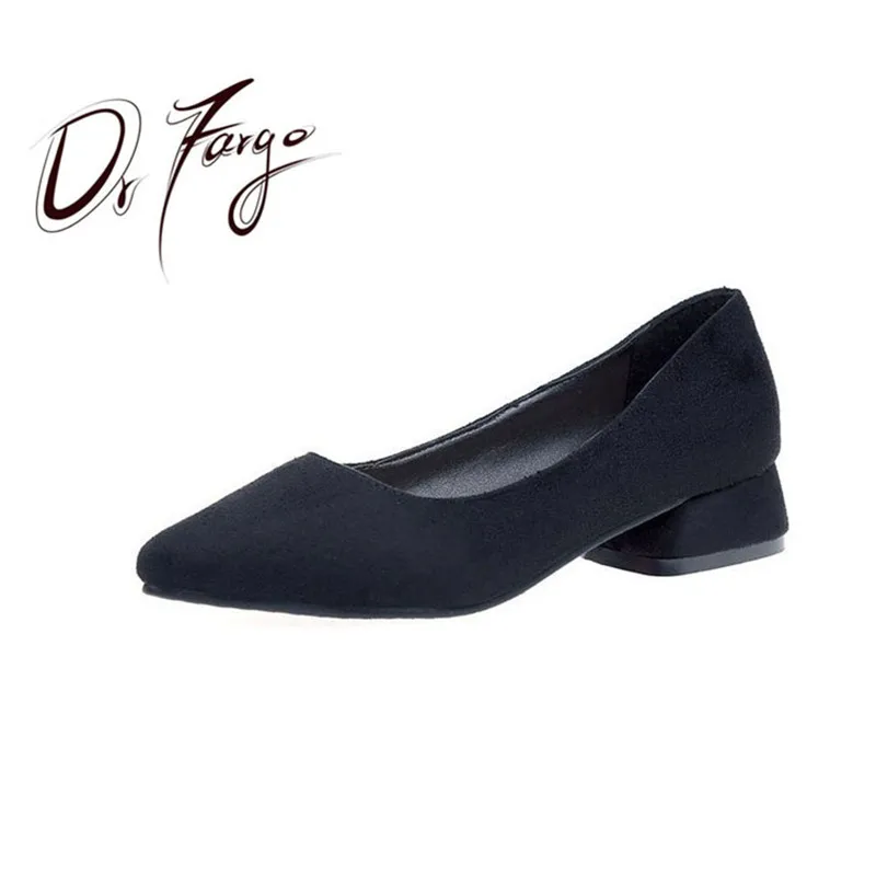 DRFARGO Shoes Women Low High Heels Shoes 3.5 cm Block Heel sexy pointed toed woman pumps working OL shoes zapatos mujer EUR35-43
DRFARGO Shoes Women Low High Heels Shoes 3.5 cm Block Heel sexy pointed toed woman pumps working OL shoes zapatos mujer EUR35-43