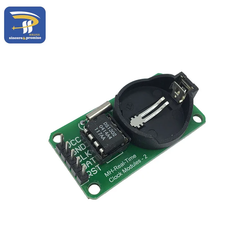 Smart Electronics DS1302 Real Time Clock Module for arduino UNO MEGA Development Board Diy Starter Kit
Smart Electronics DS1302 Real Time Clock Module for arduino UNO MEGA Development Board Diy Starter Kit
