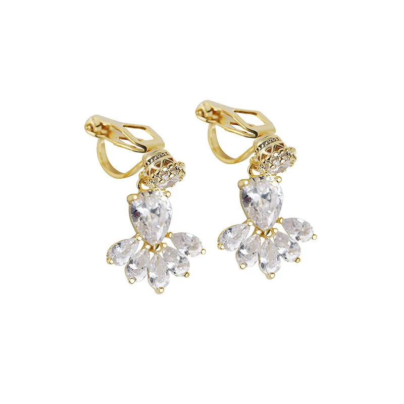 Young Tulip Shiny Women's Clip On Earrings Non Pierced Ear Zircon Trendy Ear Cuffs Jewelry For Girl friend Styles Gifts
Young Tulip Shiny Women's Clip On Earrings Non Pierced Ear Zircon Trendy Ear Cuffs Jewelry For Girl friend Styles Gifts