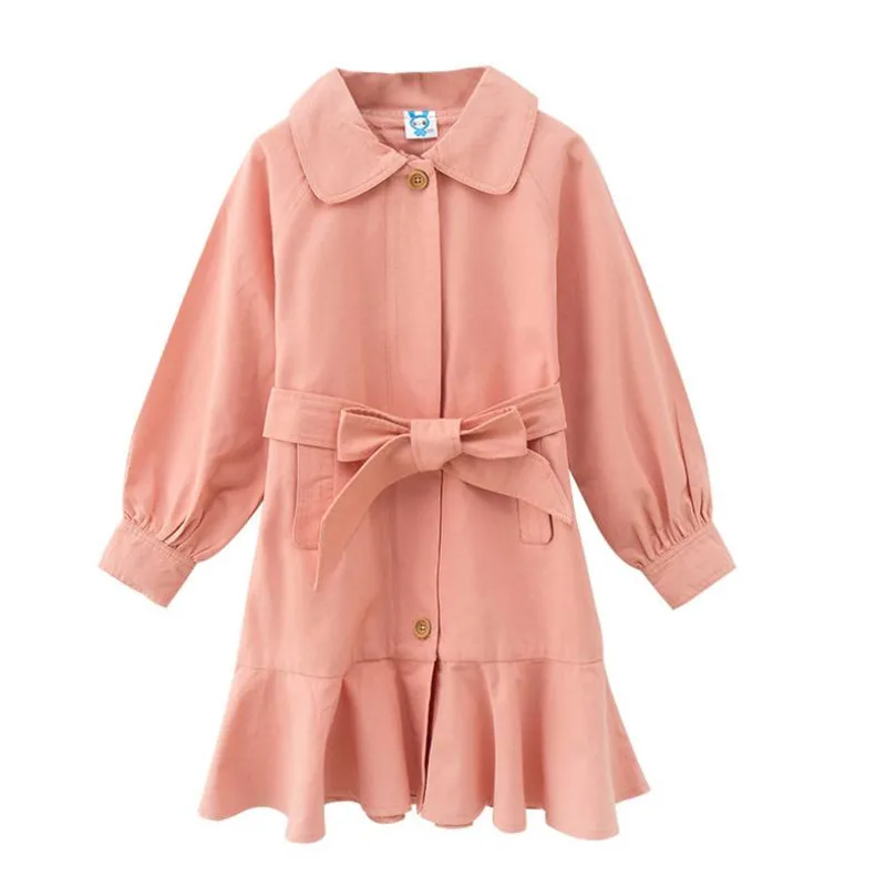 DFXD England Style Teen Girls Long Pink Ruffles Zipper Coat 2018 Spring Autumn New Long Sleeve Princess Outwear For 5-16Years
DFXD England Style Teen Girls Long Pink Ruffles Zipper Coat 2018 Spring Autumn New Long Sleeve Princess Outwear For 5-16Years