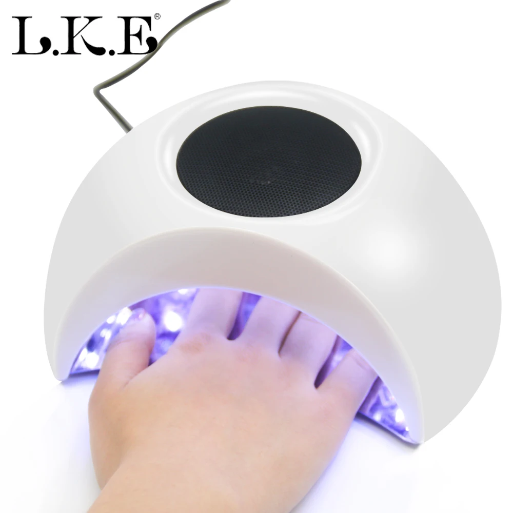 LKE Music nail Lamp Professional uv led lamp for drying nails manicure gel varnish led UV Gel polish uv gel nail lamp
LKE Music nail Lamp Professional uv led lamp for drying nails manicure gel varnish led UV Gel polish uv gel nail lamp