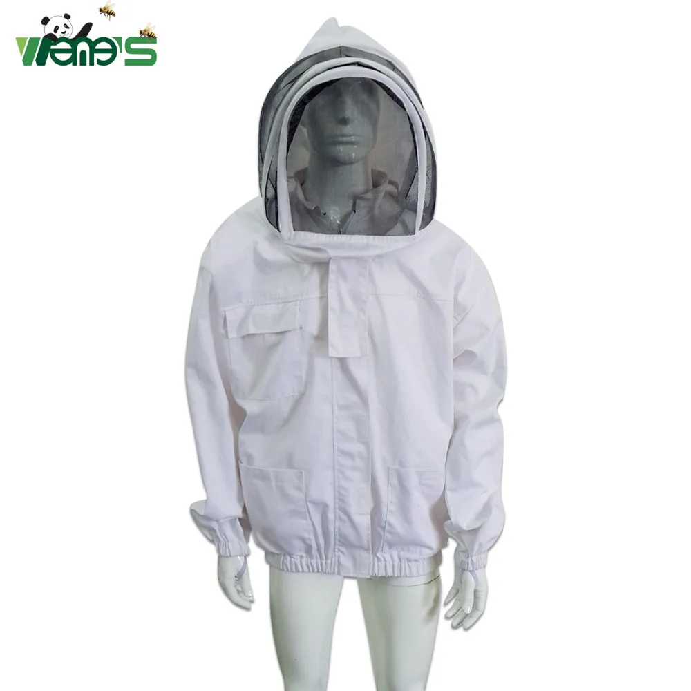 Thickened Type Beekeeping Jacket with Hooded Hat Veil Beekeeper Protection Clothing Equipment Tool
Thickened Type Beekeeping Jacket with Hooded Hat Veil Beekeeper Protection Clothing Equipment Tool