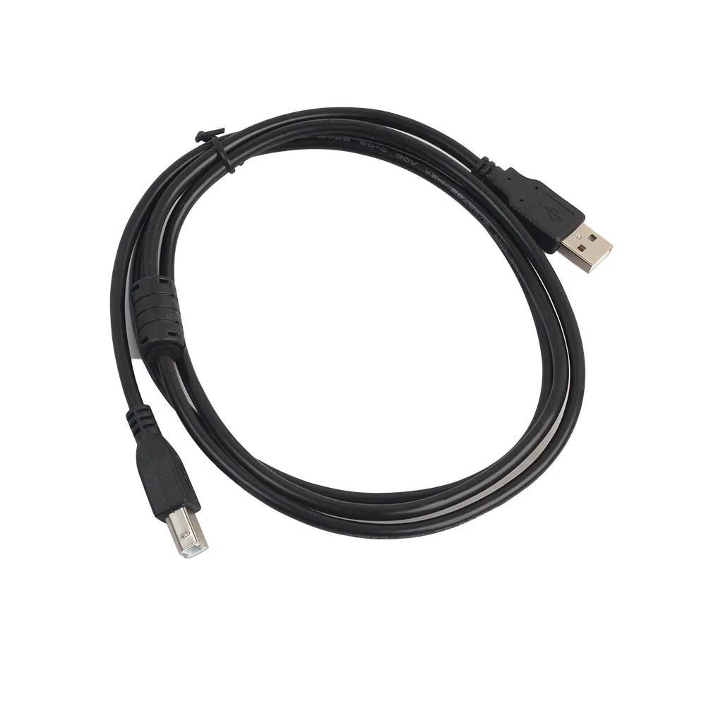 USB 2.0 High Speed Via Printer Cable USB 2.0 High Speed Cable Long Printer Lead A To B Black Shielded 0329#2
USB 2.0 High Speed Via Printer Cable USB 2.0 High Speed Cable Long Printer Lead A To B Black Shielded 0329#2