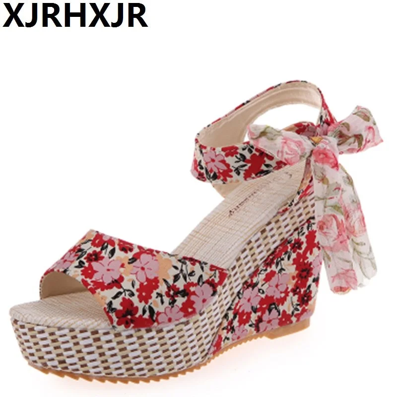 XJRHXJR 2019 New Sweet Bow Open Toe High Heels Female Waterproof Platform Wedges Sandals With Thick Bottom Women's Shoes
XJRHXJR 2019 New Sweet Bow Open Toe High Heels Female Waterproof Platform Wedges Sandals With Thick Bottom Women's Shoes