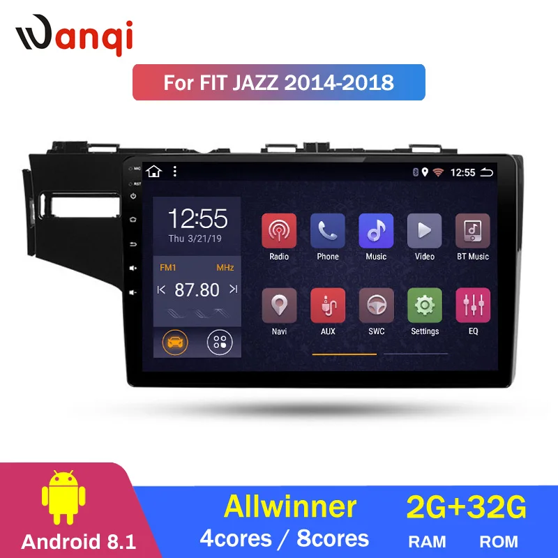 Cheap 2G RAM 32G ROM 9 inch Android 8.1 Car GPS Navigation For Honda FIT JAZZ 2014-2018 With Stereo Audio Bluetooth 2 Cheap 2G RAM 32G ROM 9 inch Android 8.1 Car GPS Navigation For Honda FIT JAZZ 2014-2018 With Stereo Audio Bluetooth 2