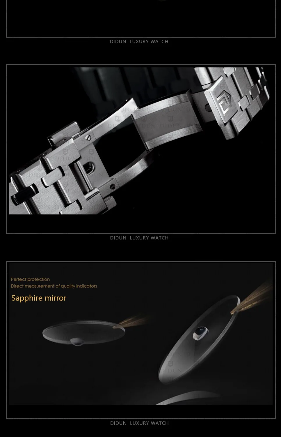 DIDUN Automatic Watches Men Mechanical Watch Top Luxury Brand Wristwatch Waterproof 
DIDUN Automatic Watches Men Mechanical Watch Top Luxury Brand Wristwatch Waterproof