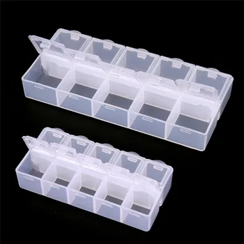 10 Slots Weekly Pills Medicine Box Case Organizer Holder Portable Transparent 2Sizes Travel Pill Cases
10 Slots Weekly Pills Medicine Box Case Organizer Holder Portable Transparent 2Sizes Travel Pill Cases