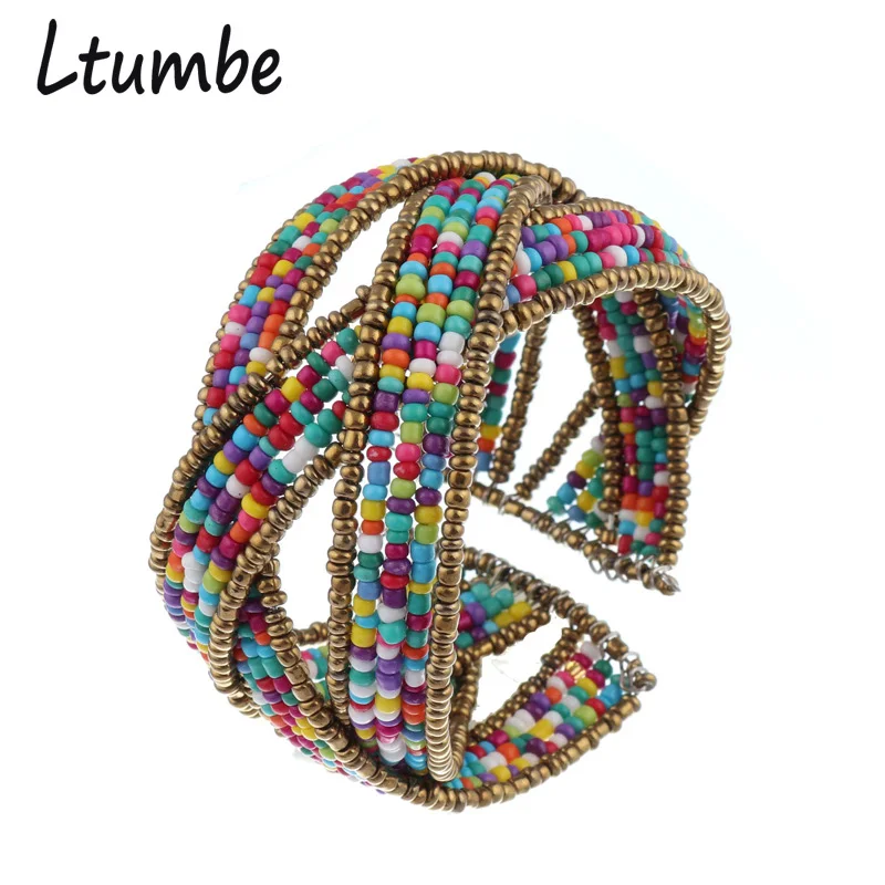 Ltumbe New Fashion Bohemia Seed Bead Bracelets Colorful Multi-layer Cross Bracelets & Bangles for Women Gift Jewelry Accessories
Ltumbe New Fashion Bohemia Seed Bead Bracelets Colorful Multi-layer Cross Bracelets & Bangles for Women Gift Jewelry Accessories