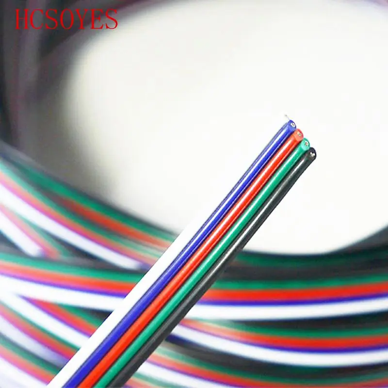 HCSOYES 5 pins 5m/10m/20m led connector rgb cable Extension Cable Electric Wire Lighting Connecting for led strip
HCSOYES 5 pins 5m/10m/20m led connector rgb cable Extension Cable Electric Wire Lighting Connecting for led strip