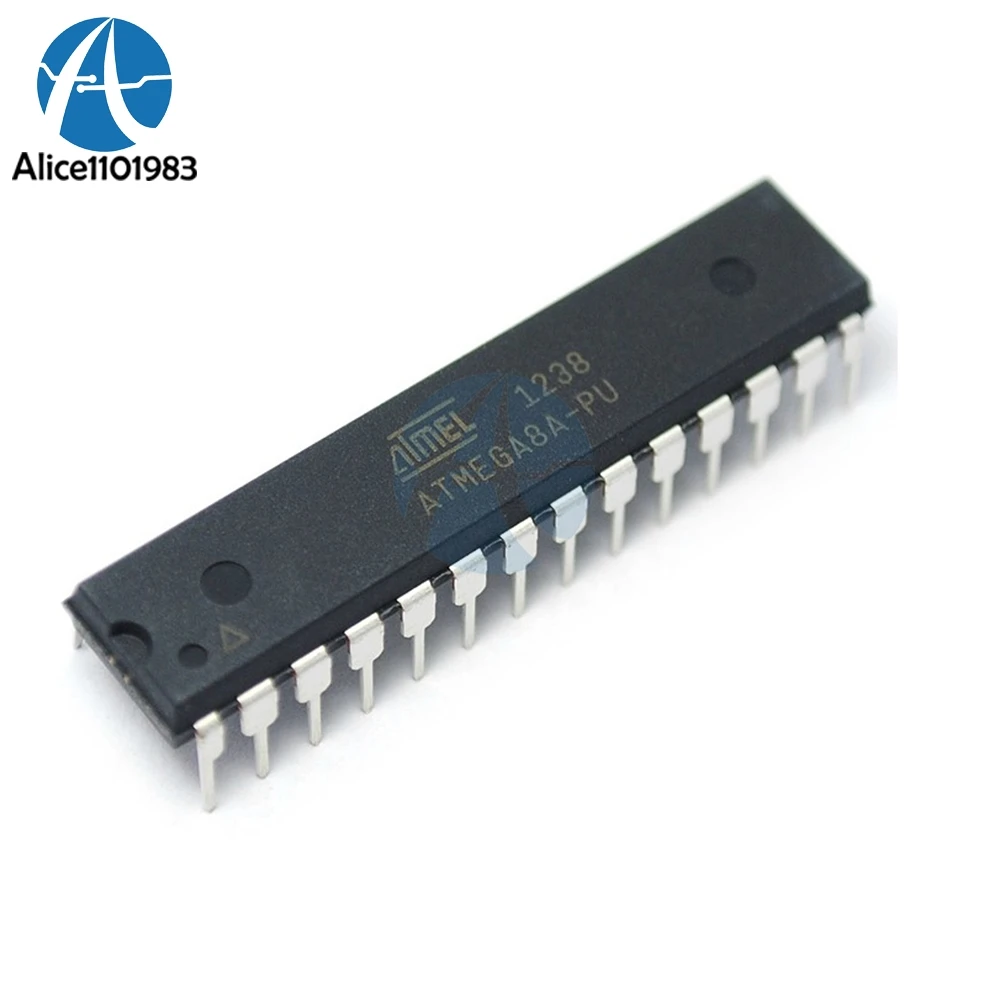 ATMEGA8A-PU ATMEGA8A MEGA8A DIP-28 8-bit with 8K Bytes In-System Programmable Flash ATMEGA8 DIP Original 28P 28pin
ATMEGA8A-PU ATMEGA8A MEGA8A DIP-28 8-bit with 8K Bytes In-System Programmable Flash ATMEGA8 DIP Original 28P 28pin
