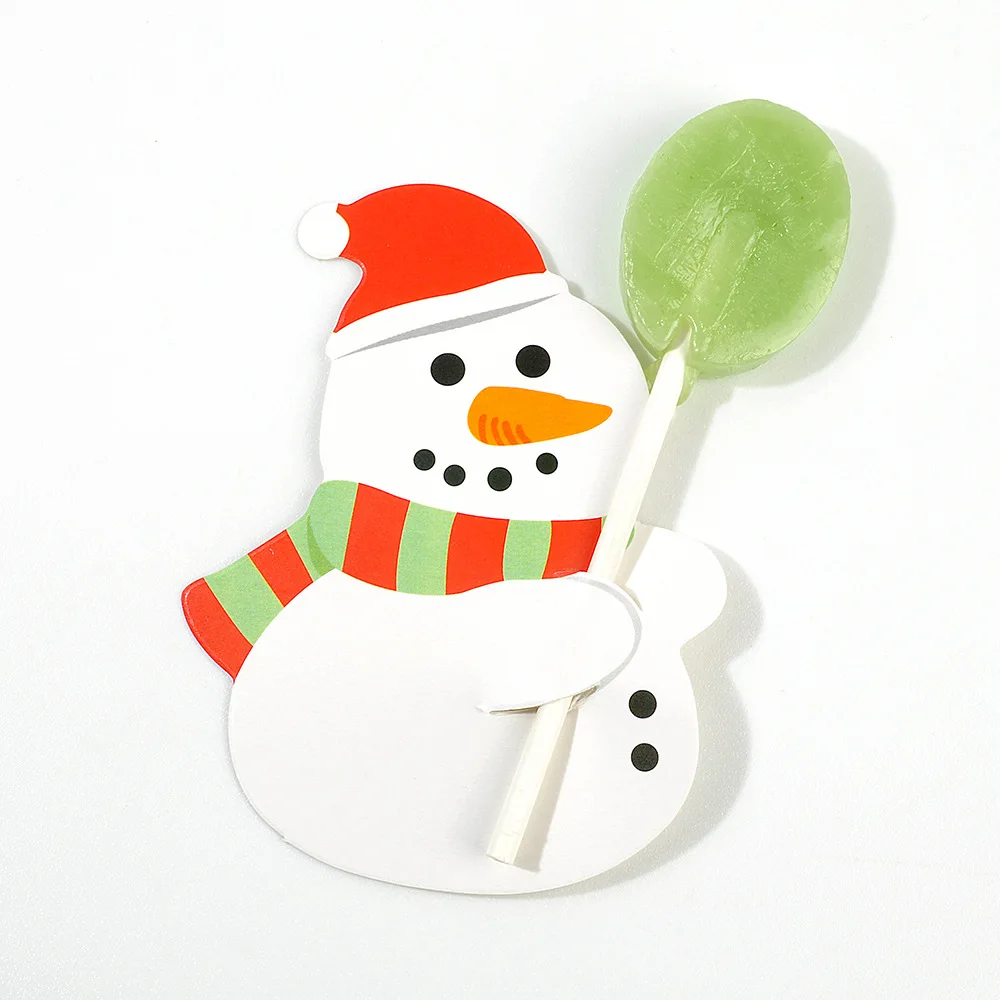50pcs/Set Cartoon Christmas Lollipop Decorative Santa Claus Penguin Lollipop Christmas Paper Cards Candy Xmas Party Decor Card
50pcs/Set Cartoon Christmas Lollipop Decorative Santa Claus Penguin Lollipop Christmas Paper Cards Candy Xmas Party Decor Card
