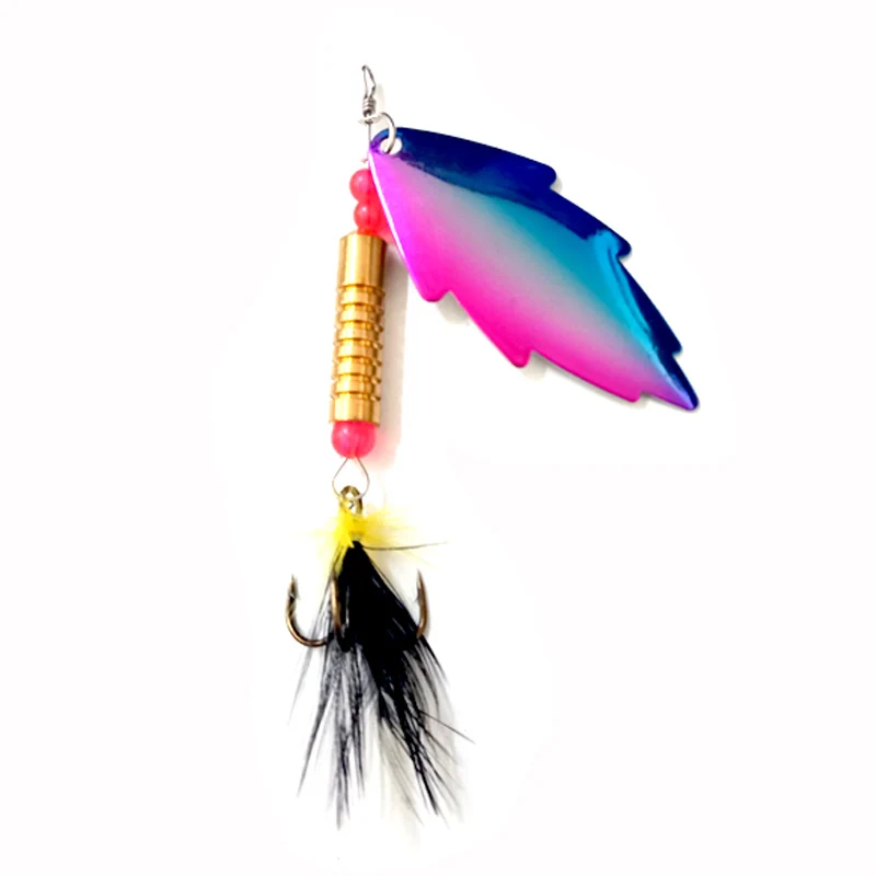 OLOEY Fishing lure Rotating Metal Spinner Spoon Fishing Lure Hard Baits For Trout Pike Pesca Peche Treble Hook Tackle
OLOEY Fishing lure Rotating Metal Spinner Spoon Fishing Lure Hard Baits For Trout Pike Pesca Peche Treble Hook Tackle
