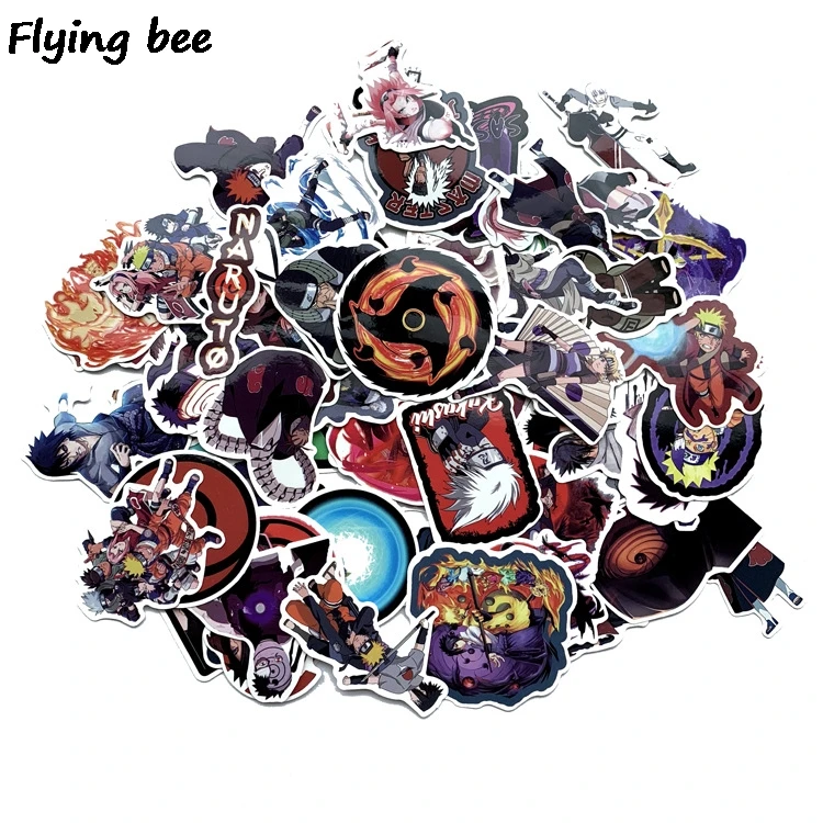 Flyingbee 70 Pcs Naruto Japanese anime Graffiti Stickers for Kids DIY Luggage Laptop Skateboard Car Waterproof Sticker X0214
Flyingbee 70 Pcs Naruto Japanese anime Graffiti Stickers for Kids DIY Luggage Laptop Skateboard Car Waterproof Sticker X0214