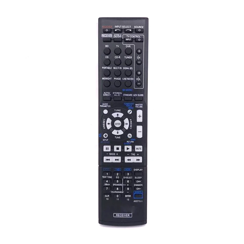 New Remote Control AXD7534 For Pioneer AV CD DVD Audio Video Home Theater Amplifier AXD7568 AXD7584 AXD7586 AXD7623 VSX-520-SK
New Remote Control AXD7534 For Pioneer AV CD DVD Audio Video Home Theater Amplifier AXD7568 AXD7584 AXD7586 AXD7623 VSX-520-SK