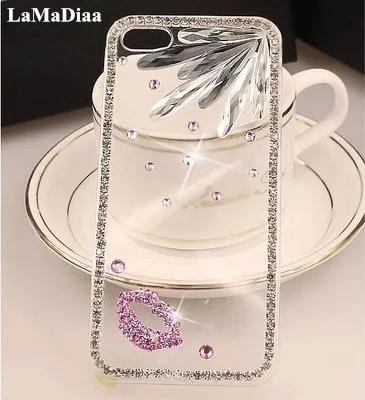 luxury Bling Diamond Rhinestone Chain Phone Case For Samsung S10 S9 S8 Plus S7 S6 edge Note9 8 5 Pink Lips Soft TPU Back Cover
luxury Bling Diamond Rhinestone Chain Phone Case For Samsung S10 S9 S8 Plus S7 S6 edge Note9 8 5 Pink Lips Soft TPU Back Cover