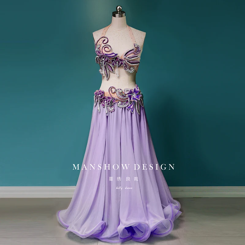 2019 New Belly Dance Costume Female Costume Suit Sexy Floating Fairy Competition/Performance Big Swing Skirt High-End Custom
2019 New Belly Dance Costume Female Costume Suit Sexy Floating Fairy Competition/Performance Big Swing Skirt High-End Custom