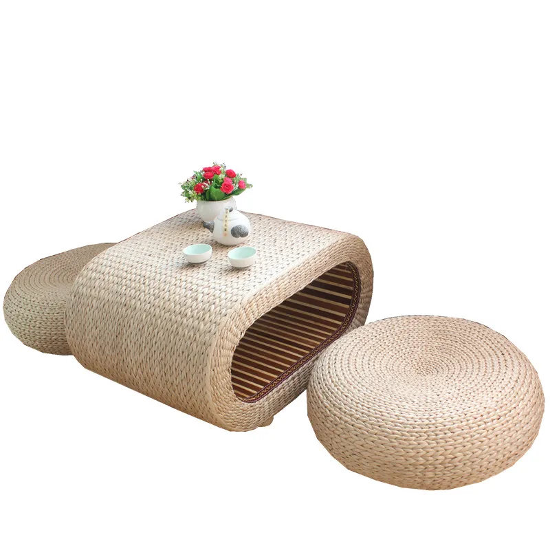 15%Hand woven straw coffee table rattan bay window table and chair combination set bamboo wood vine low table stool
15%Hand woven straw coffee table rattan bay window table and chair combination set bamboo wood vine low table stool