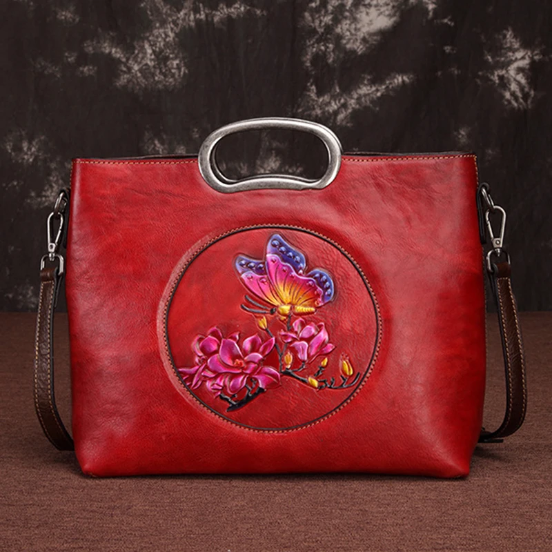 Norbinus New Vintage Crossbody Bags for Women Real Cowhide Handbags Luxury Women Bags Designer Genuine Leather Tote Shoulder Bag
Norbinus New Vintage Crossbody Bags for Women Real Cowhide Handbags Luxury Women Bags Designer Genuine Leather Tote Shoulder Bag
