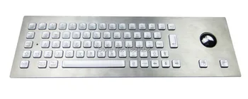 High Resistant Top Panel Mount Illuminated Keyboard with Optical Trackball,Robust IP65 backlit customisable Metal Keyboard
High Resistant Top Panel Mount Illuminated Keyboard with Optical Trackball,Robust IP65 backlit customisable Metal Keyboard