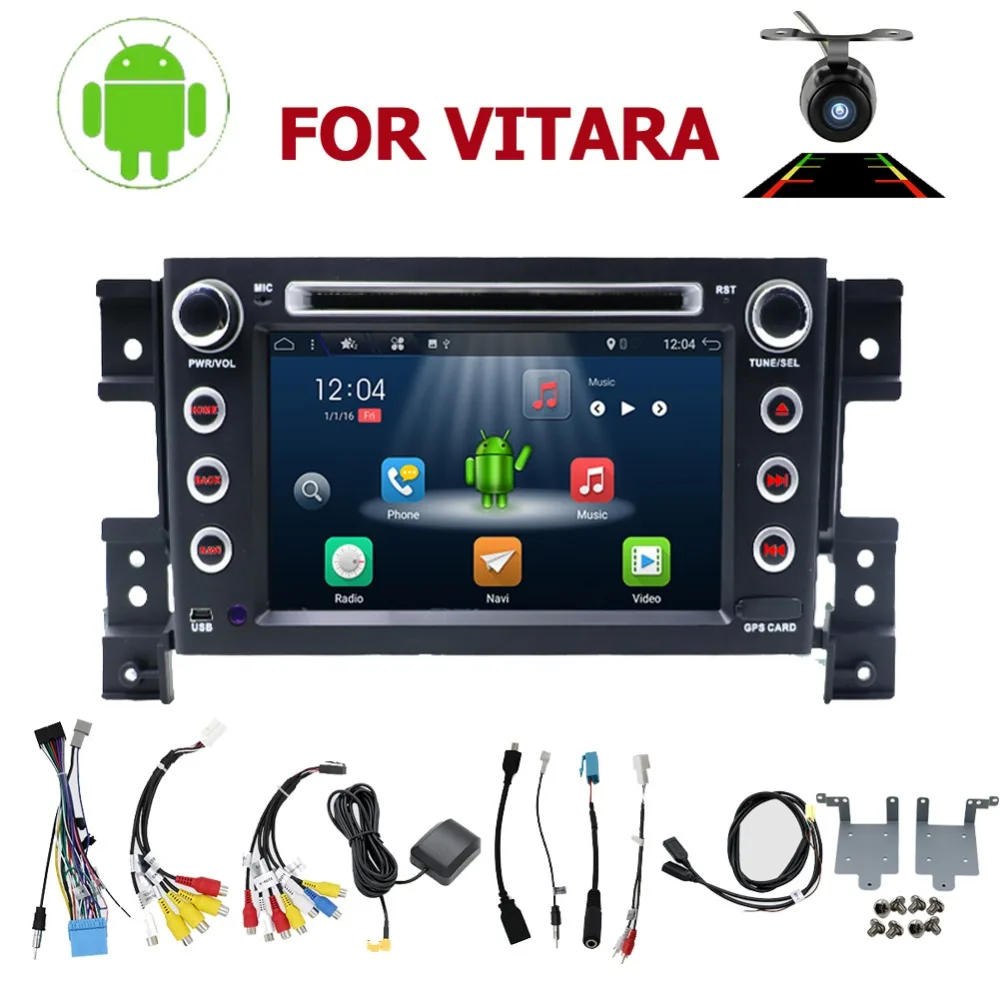 Автомобильный мультимедийный плеер 2 din android 10 0 автомобильный DVD для Suzuki grand vitara