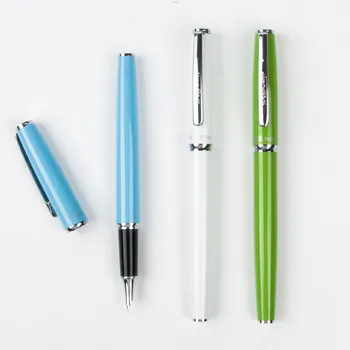 High quality gift Fountain pen Full metal silver Clip luxury pens Wingsung Stationery Office school supplies ink pens
High quality gift Fountain pen Full metal silver Clip luxury pens Wingsung Stationery Office school supplies ink pens