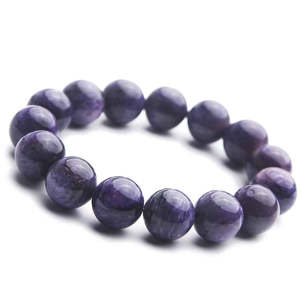 14mm Natural Purple Charoite Women Round Beads Jewelry Russia Gemstone Bracelet From Russian Healing Stone Jewelry AAAAA
14mm Natural Purple Charoite Women Round Beads Jewelry Russia Gemstone Bracelet From Russian Healing Stone Jewelry AAAAA