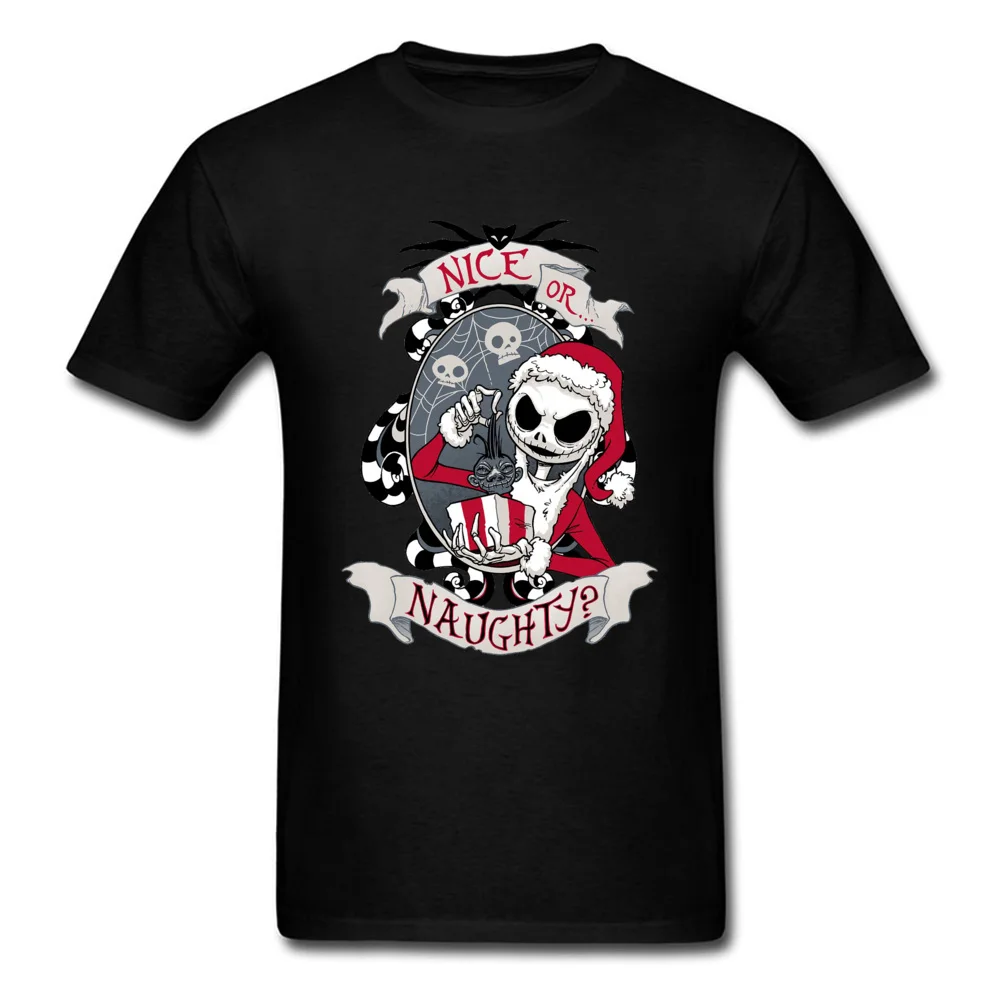 Scary Santa Nightmare Before Christmas Jack T Shirt Horror Skull Skeleton Summer Fall Round Neck Cotton Tshirt Men Saints' Day
Scary Santa Nightmare Before Christmas Jack T Shirt Horror Skull Skeleton Summer Fall Round Neck Cotton Tshirt Men Saints' Day